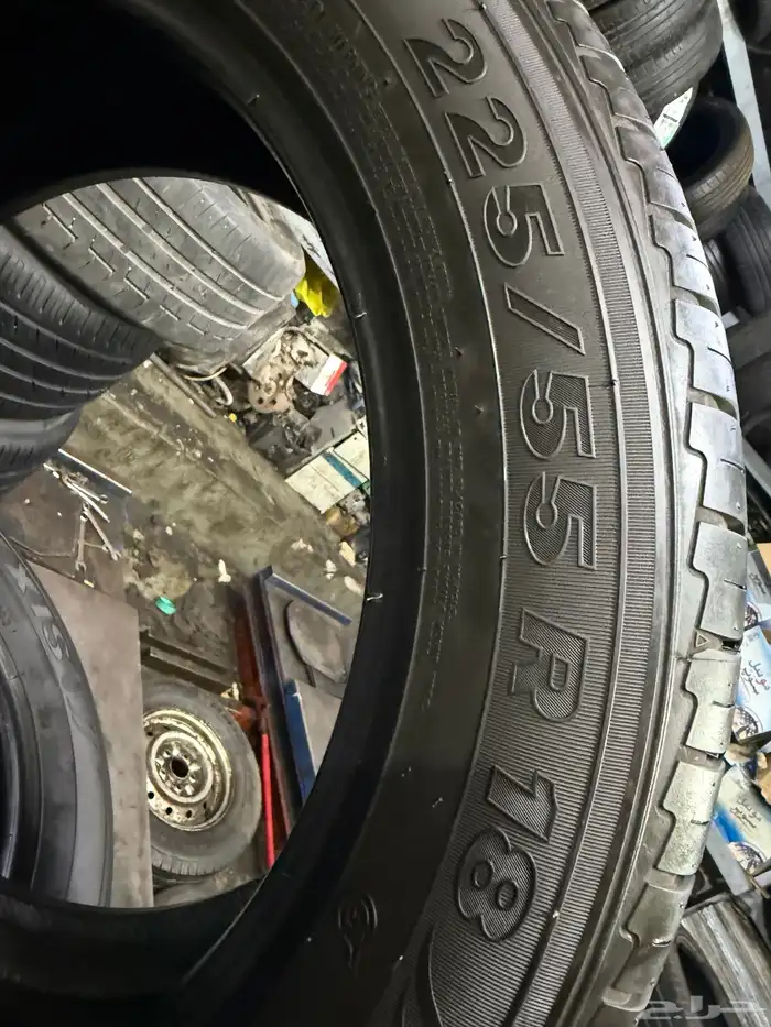 4طقم كفرات منزل كرت مقاس 225 55 17 4