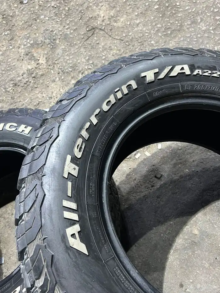 كفرات نضيفه بالمره حجري تاريخ 24 مقاس 17 34