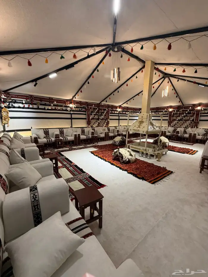 بيوت شعر جديدة ابيض واسود جميع المقاسات وخيم 0