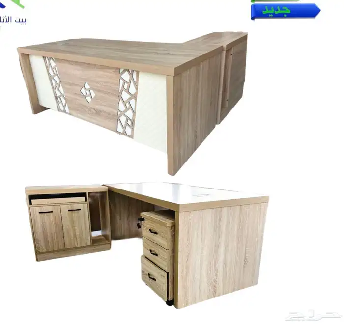 مكتب كراسي دولاب خشب دولاب حيدد بارتيشن روباعي. 29