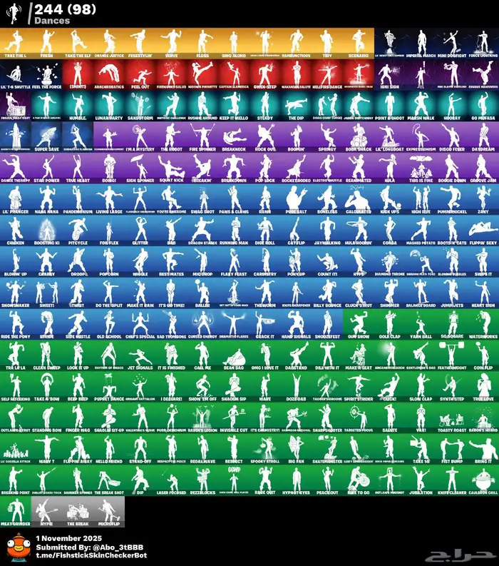 حساب فورت نايت أيكونك شيطون جميع حزم التوتيش 2