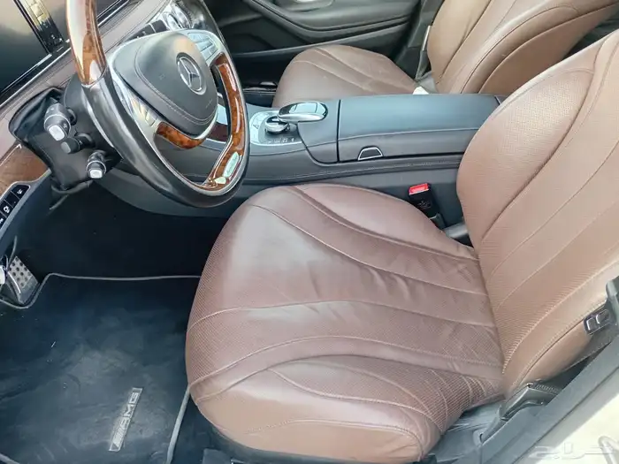 مرسدس بنز S400 عداد 163 خمسه ازار مراتب طياره قياده ذاتيه 28