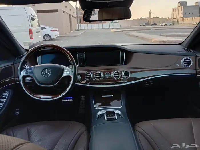 مرسدس بنز S400 عداد 163 خمسه ازار مراتب طياره قياده ذاتيه 24
