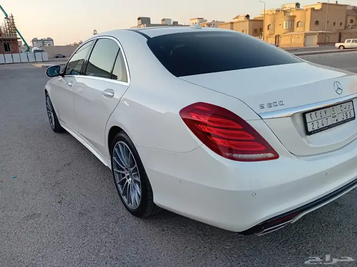 مرسدس بنز S400 عداد 163 خمسه ازار مراتب طياره قياده ذاتيه 9