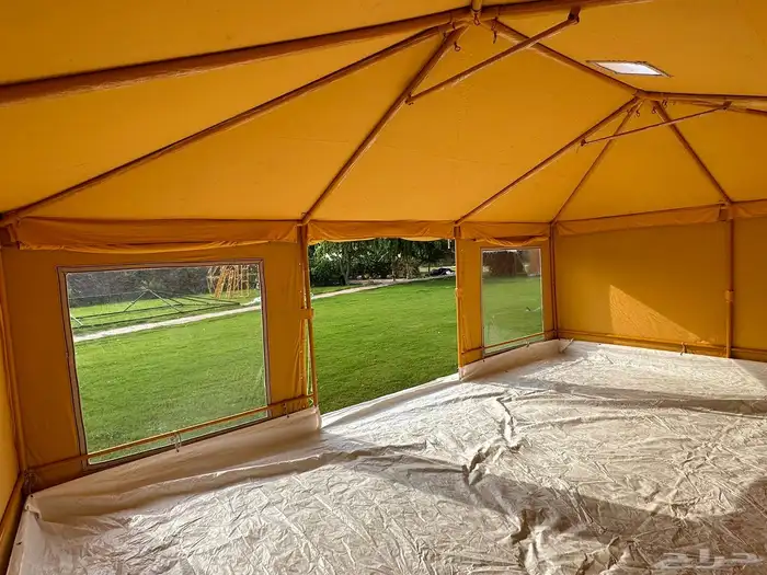 بيوت شعر جديدة ابيض واسود جميع المقاسات وخيم 47