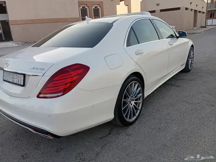 مرسدس بنز S400 عداد 163 خمسه ازار مراتب طياره قياده ذاتيه 26