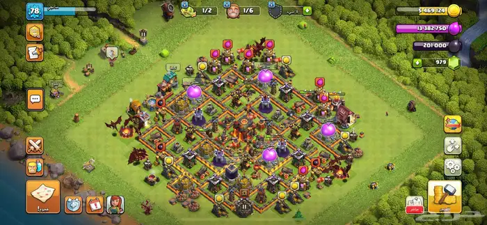 قريه كلاش أوف كلانس تاون 10 0