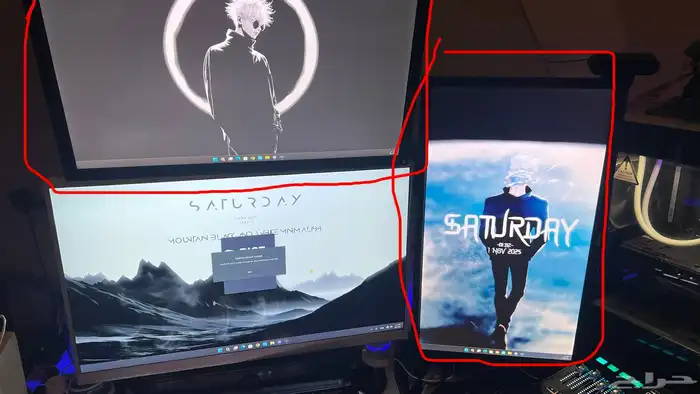 شاشتين للبيع Benq XL2430 144hz 0