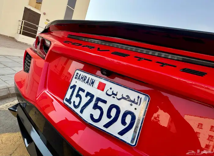 كورفيت C8 ستنغراي كشف كهربائي Corvette C8 2023 أحمر ناري 9
