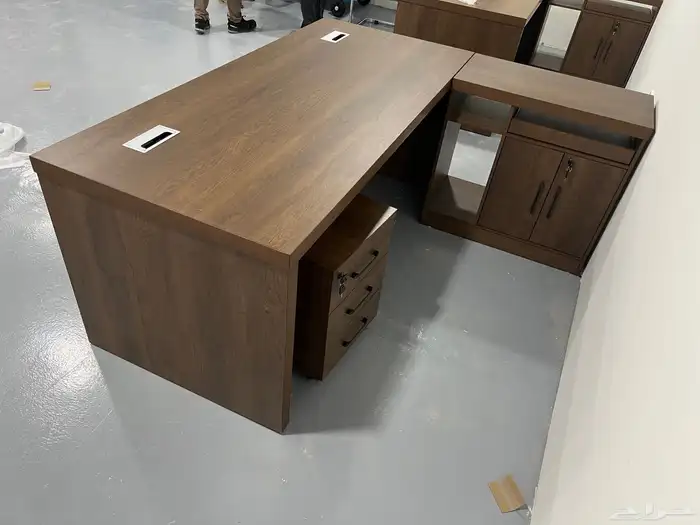 جديد مكتب مدير مكتب موظفين طاولة اجتماع كراسي كاونتراستقبال 15