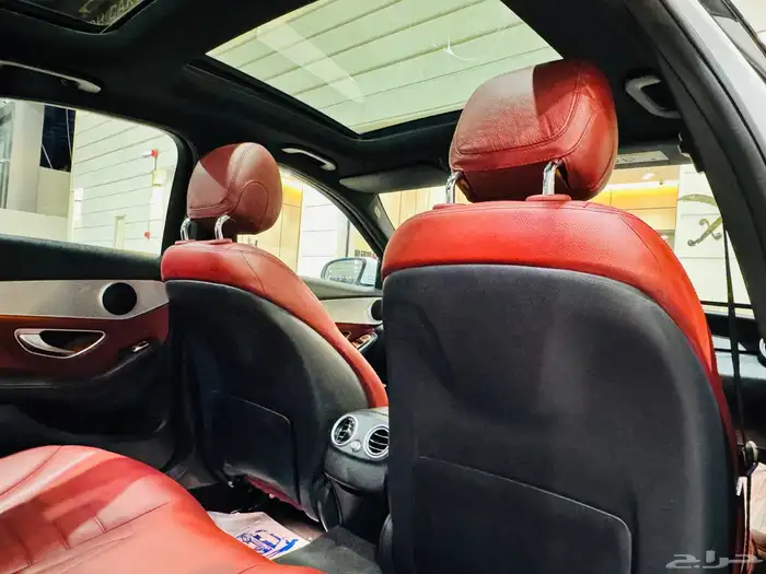 مرسيدس C200 فل كامل نظيف جدا 15