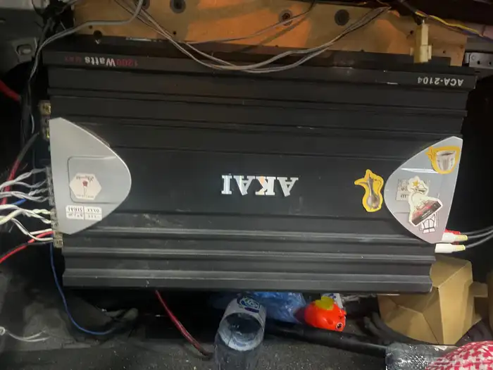 مضخم اكاي 1200 الدقه القديمه خريطه حمرا 0