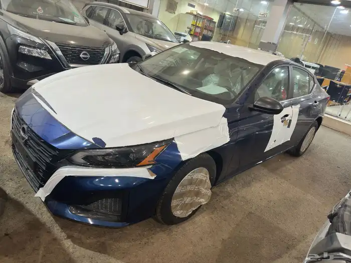نيسان التيما استندر 2024 رصاصي ازرق اسود عرض خاص 5