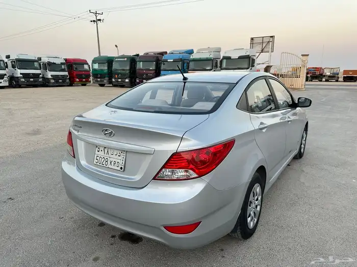 هيونداي المجدوعي اكسنت بنزين 2018 4