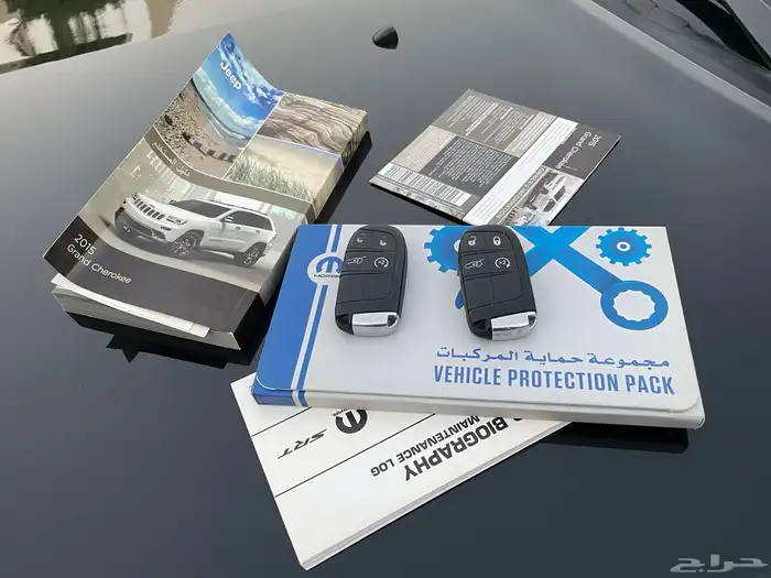 جيب جراند شيروكي 2015 سعودي عداد قليل بحالة الوكاله 53