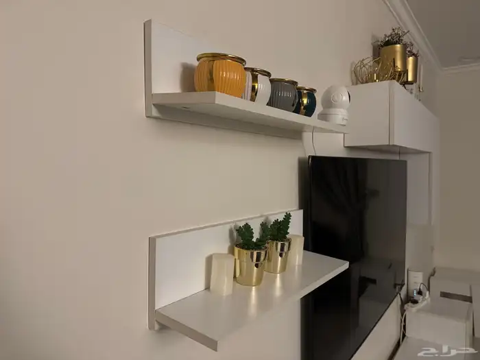 مكتبة ورفوف تلفزيون 1