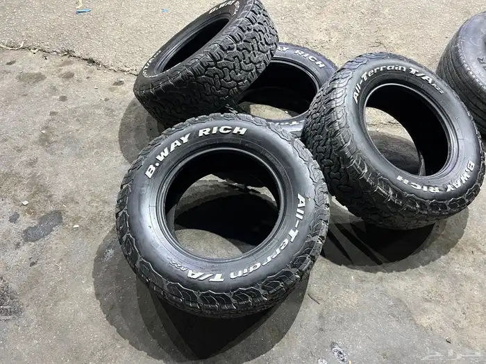 كفرات نضيفه بالمره حجري تاريخ 24 مقاس 17 29