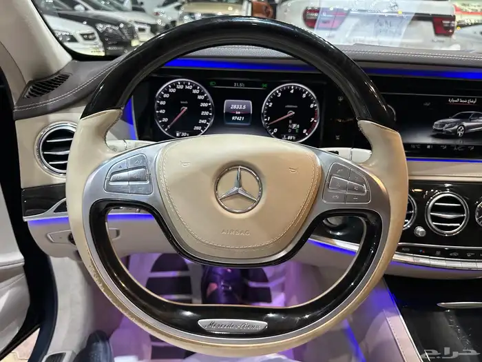 مرسيدس S500 موديل 2015 فل كامل ممشى قليل 8