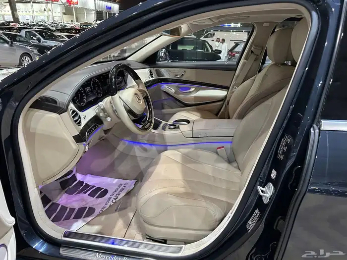 مرسيدس S500 موديل 2015 فل كامل ممشى قليل 15