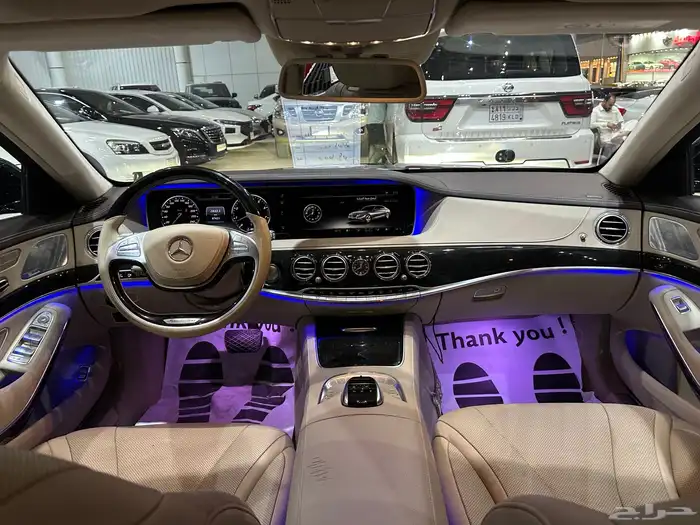 مرسيدس S500 موديل 2015 فل كامل ممشى قليل 23