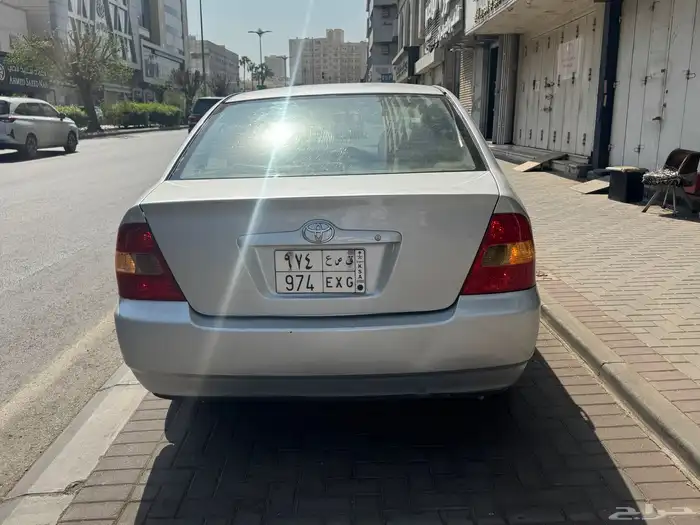 كورلا للبيع موديل 2002 نظيفه 1