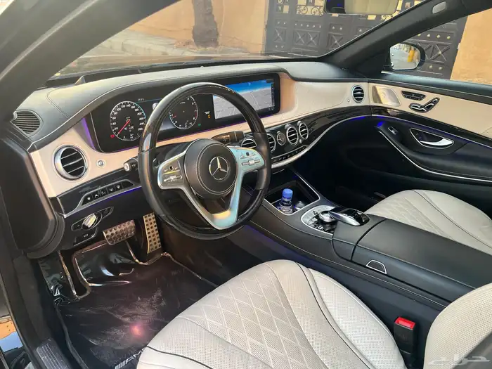 مرسيدس S560 2020 اليخت (ممشى قليل) 10