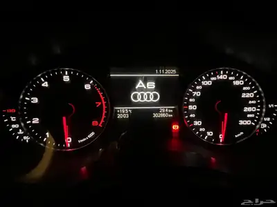 اودي A6 اللون اسود نظيفة جدا index