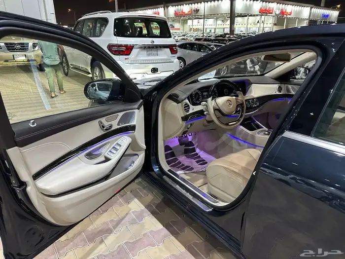 مرسيدس S500 موديل 2015 فل كامل ممشى قليل 17