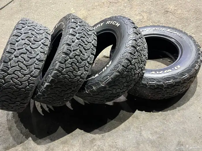 كفرات نضيفه بالمره حجري تاريخ 24 مقاس 17 7