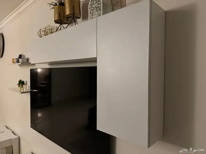 مكتبة ورفوف تلفزيون 3