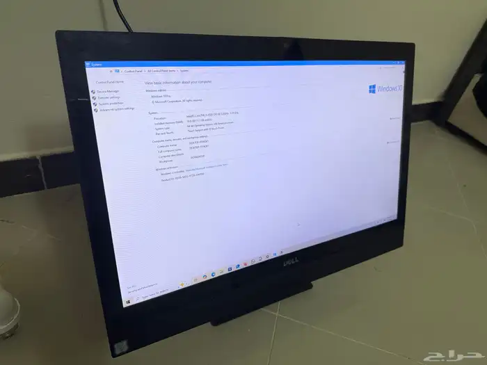جهازين كومبيوتر cpu مدمج شاشه لمس DELL 0