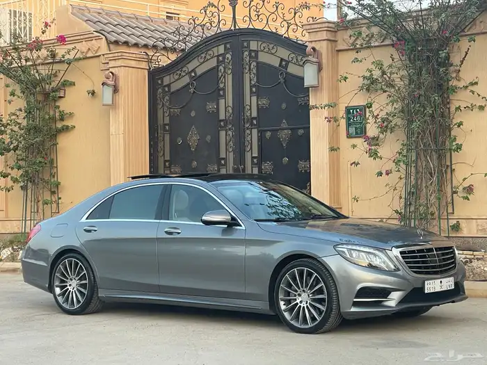 مرسيدس S400 - 2014 نظيف جدا 3ازرار 4