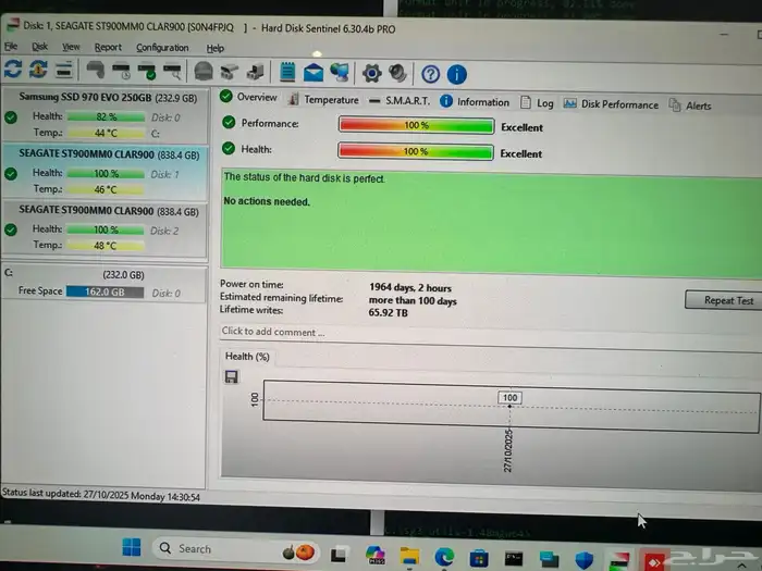 هاردات سيرفرات SAS 10 K   SAS 15 K  SAS SSD SecondHand 4