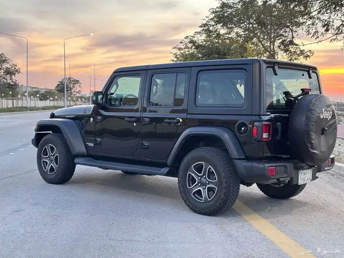 جيب رانجلر 2021 مخزن عداد 48 الف السياره وكاله علي الضمان 4