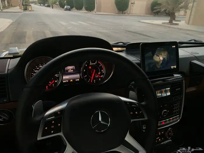 مرسيدس G63 موديل 2017 بحالة الوكاله 31