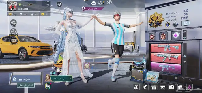 حساب ببجي لفل 80 2