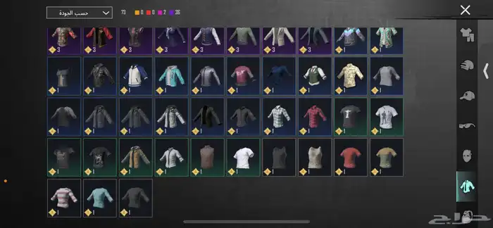 حساب ببجي 13