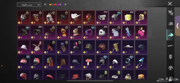 حساب ببجي 18