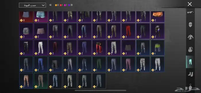 حساب ببجي 10