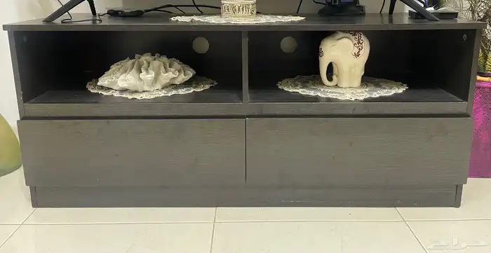 طاولة تلفزيون مع طاولتين جانبية 0