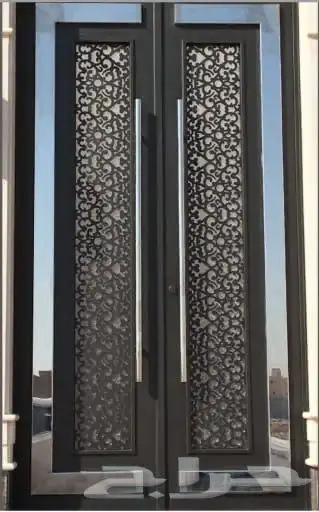 باب حديد دربزان ليزر  راميت 89