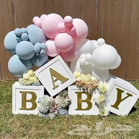 تنسيق حفلات بالون استقبال مواليد ورد باقات هدايا توزيعات 35