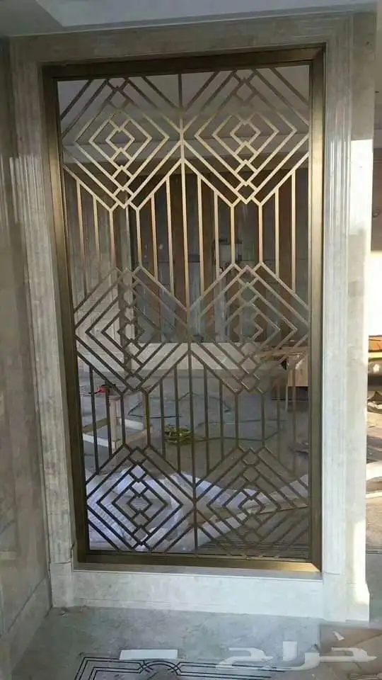 باب حديد دربزان ليزر  راميت 65