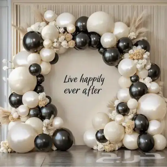 تنسيق حفلات بالون استقبال مواليد ورد باقات هدايا توزيعات 11