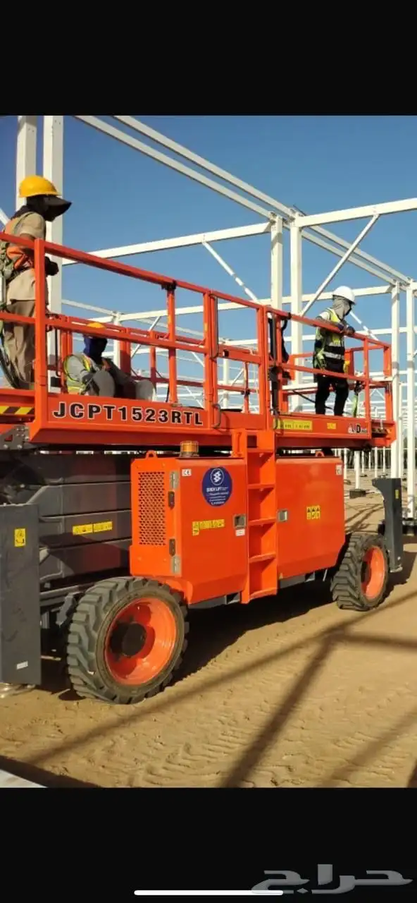 Scissor lift رافعة مقصية - سيزر لفت 7