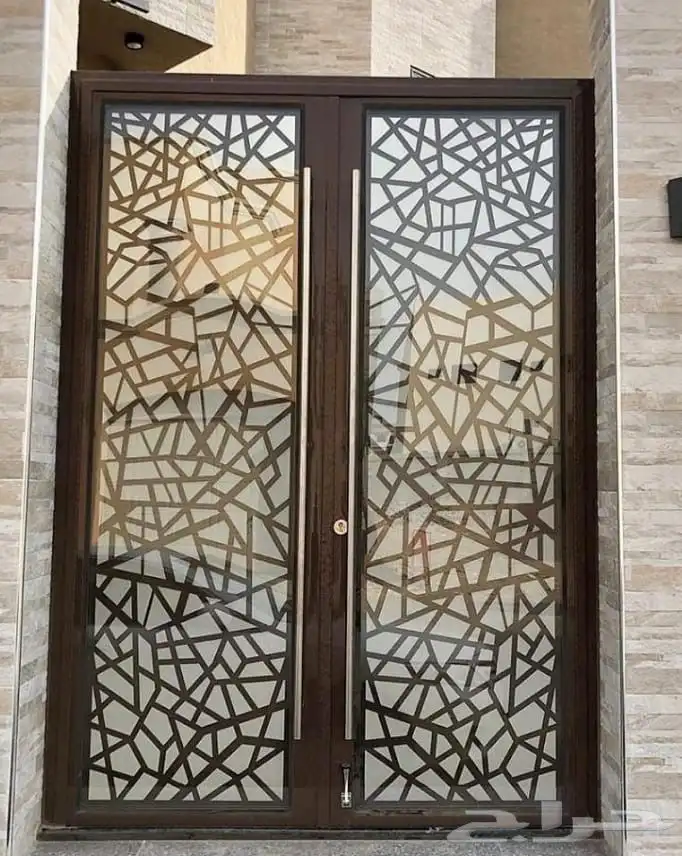 باب حديد دربزان ليزر  راميت 83