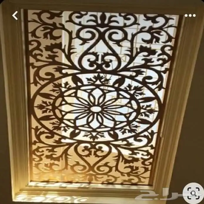 باب حديد دربزان ليزر  راميت 74