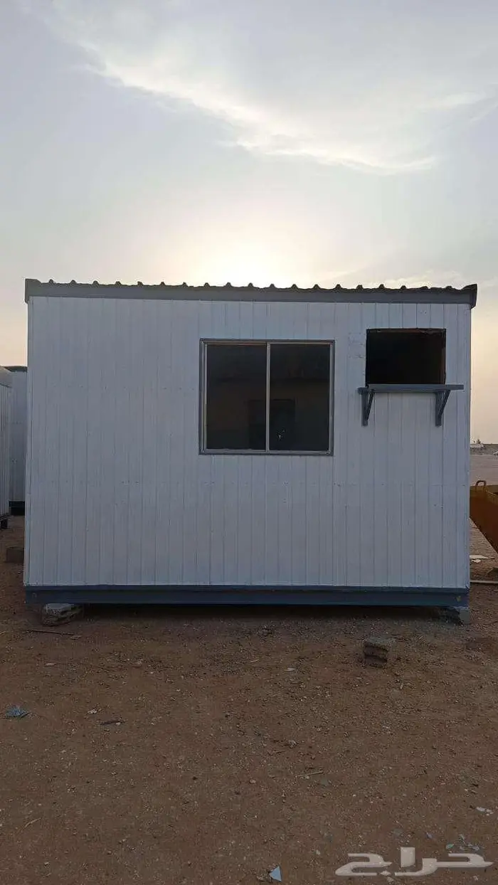 للبيع غرف بركس جاهزة متنقلة شينكو برتبلات كارافان 4 في6 1