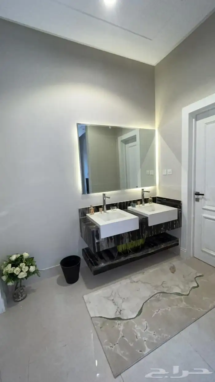 فيلا بكامل أثاثها للإيجار بحي الرمال البابطين 4