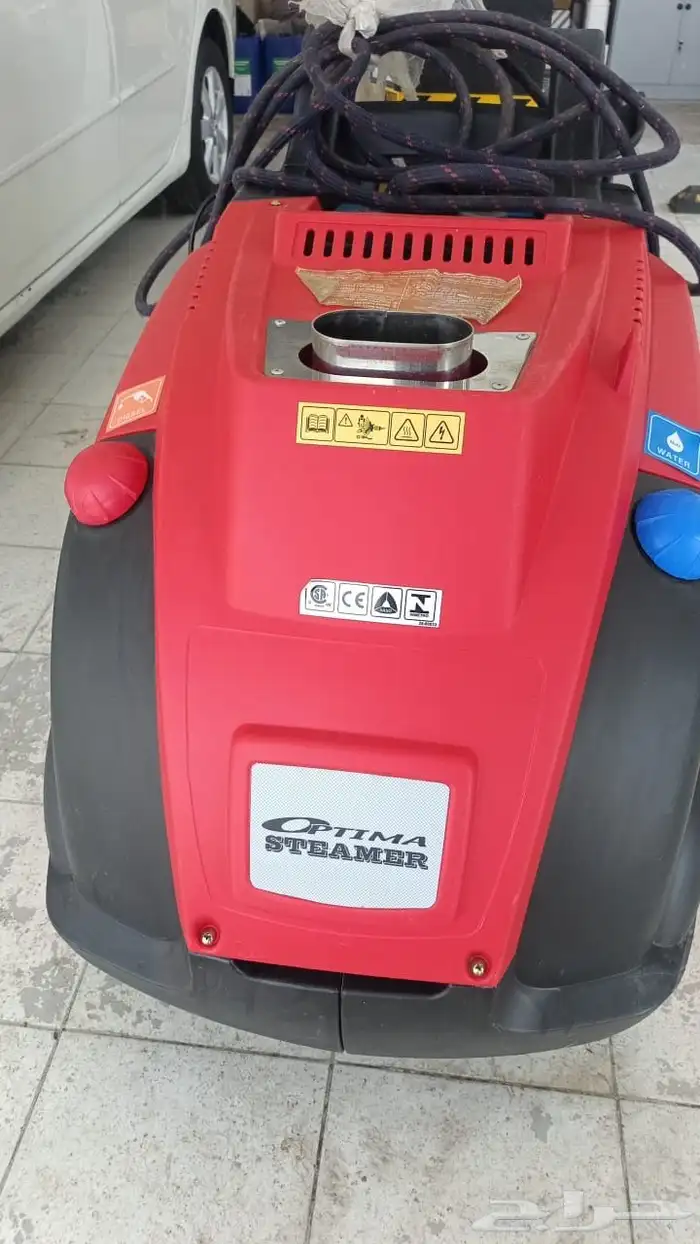 مكينة بخار اوبتيما شبه جديده للبيع optima steamer 0